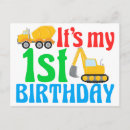 Search for excavator birthday cards Cute