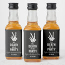 Search for halloween wine labels Black and white