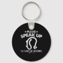 Search for hard of hearing key rings Impaired
