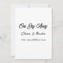 Search for one day invitations The night before