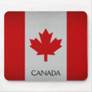 Search for maple leaf flag mouse mats Red