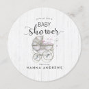 Search for baby carriage invitations Whimsical