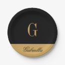 Search for black plates Initials