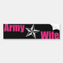 Search for army wife bumper stickers Soldier