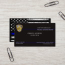 Search for law enforcement business cards Cop