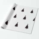 Search for scandinavian christmas wrapping paper Black and white