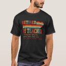 Search for retired teacher tshirts Vintage