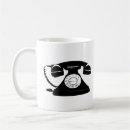 Search for vintage telephone mugs Rotary phone