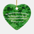 Search for irish blessing christmas tree decorations St patricks day