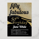 Search for half birthday invitations Fifty and fabulous