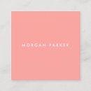 Search for peach business cards Feminine