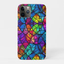 Search for stained glass mosaic iphone cases Rainbow