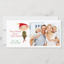 Search for elf photo christmas cards Red