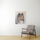 Search for rough collie art Sable