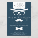 Search for little man baby shower invitations Cute
