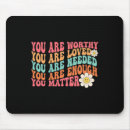 Search for kindness standard mouse mats Good vibes