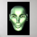 Search for alien head posters Science fiction