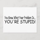 Search for stupid postcards Joke