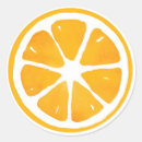 Search for orange slice stickers Illustration