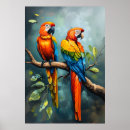 Search for parrots art Branch