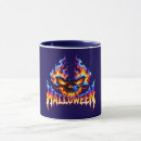 Search for flame design mugs Flaming skull