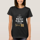 Search for sweet 16 tshirts Bday
