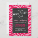 Search for animal print hen party invitations Pink