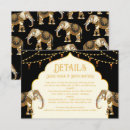 Search for indian reception invitations Elephant