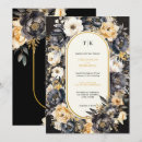 Search for black tie affair wedding invitations Black and white