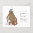 Search for squirrel party invitations Hedgehog