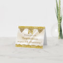 Search for gold ribbon cards Satin