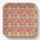 Search for retro christmas paper plates Winter