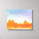 Search for abstract landscape painting canvas prints Orange