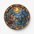 Search for christmas nativity plates Church party