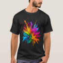 Search for rainbow paint tshirts Abstract
