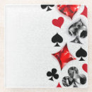Search for playing cards coasters Spade