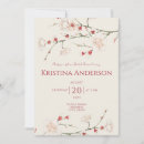 Search for cherry bridal shower invitations Garden