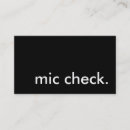 Search for mic Mic check