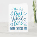 Search for uncle fathers day cards Blue