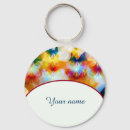 Search for abstract butterfly key rings Blue