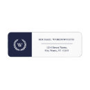 Search for laurel wreath return address labels Classic