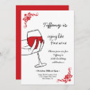 Search for red wine glass invitations Simple