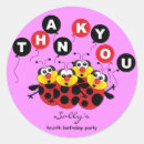Search for lady bug birthday stickers Kids