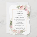 Search for floral hen party invitations Botanical