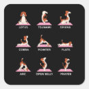 Search for yoga poses stickers Cat