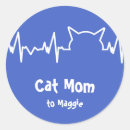 Search for cat mom stickers For pets