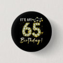 Search for 65th birthday badges Old