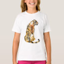 Search for wildlife kids tshirts Watercolor