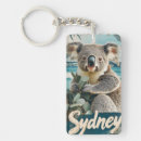 Search for australian holiday key rings Koala