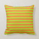 Search for lime green and orange cushions Pattern